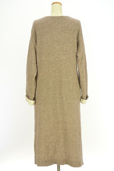 クリックで大画像表示 Samansa Mos2(サマンサモスモス)の古着「TSUHARU by Samansa Mos2 ニットロングコート(コート)」大画像2へ