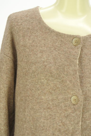 クリックで大画像表示 Samansa Mos2(サマンサモスモス)の古着「TSUHARU by Samansa Mos2 ニットロングコート(コート)」大画像4へ