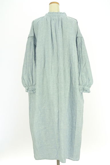 Samansa Mos2（サマンサモスモス）の古着「TSUHARU by Samansa Mos2 バンドカラーシャツワンピース（ワンピース・チュニック）」大画像２へ