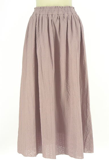 クリックで大画像表示 Samansa Mos2(サマンサモスモス)の古着「花柄刺繍ロングスカート(ロングスカート・マキシスカート)」大画像1へ