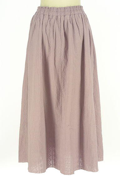 クリックで大画像表示 Samansa Mos2(サマンサモスモス)の古着「花柄刺繍ロングスカート(ロングスカート・マキシスカート)」大画像2へ