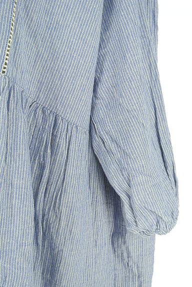 Samansa Mos2（サマンサモスモス）の古着「ストライプ柄ワンピース（ワンピース・チュニック）」大画像５へ