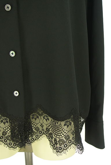 クリックで大画像表示 Paul Smith(ポールスミス)の古着「裾レースブラウス(ブラウス)」大画像5へ