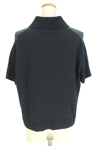 Paul Smith（ポールスミス）の古着「花柄別地切替ニットシャツ（ブラウス）」大画像２へ