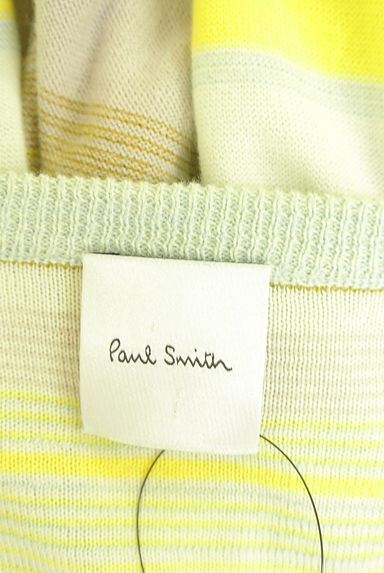 Paul Smith（ポールスミス）の古着「グラデーションボーダー柄ニットトップス（ニット）」大画像６へ