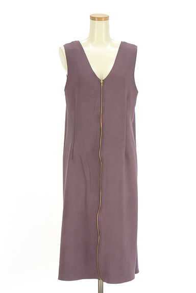 12Twelve Agenda（トゥエルブアジェンダ）の古着「Vネックノースリワンピース（キャミワンピース）」大画像１へ