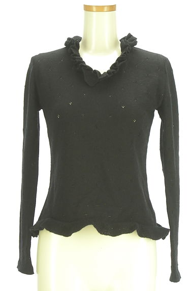 NICOLE（ニコル）の古着「フリルニット（ニット）」大画像１へ