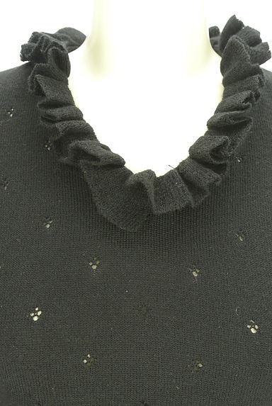 NICOLE（ニコル）の古着「フリルニット（ニット）」大画像４へ