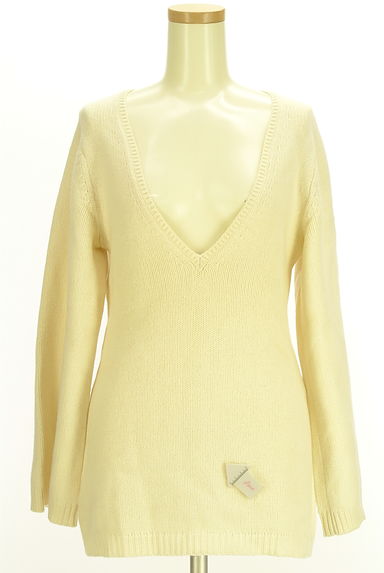 クリックで大画像表示 Theory(セオリー)の古着「Vネックカシミヤニット(ニット)」大画像4へ