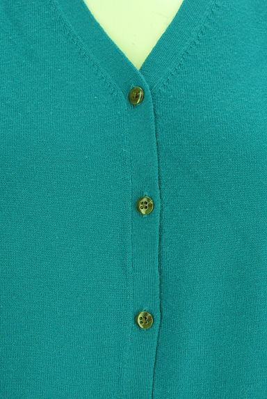 NICOLE（ニコル）の古着「ベーシックVネックニットカーデ（カーディガン・ボレロ）」大画像４へ