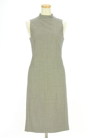 49av.Junko Shimada（49アヴェニュージュンコシマダ）の古着「バックプリーツ膝下ワンピース（ワンピース・チュニック）」大画像１へ