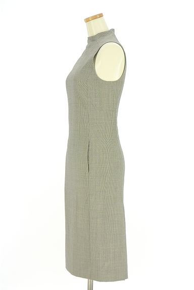 49av.Junko Shimada（49アヴェニュージュンコシマダ）の古着「バックプリーツ膝下ワンピース（ワンピース・チュニック）」大画像３へ