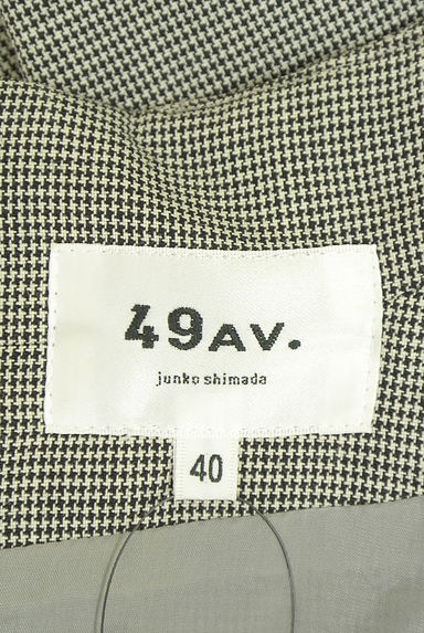 49av.Junko Shimada（49アヴェニュージュンコシマダ）の古着「バックプリーツ膝下ワンピース（ワンピース・チュニック）」大画像６へ