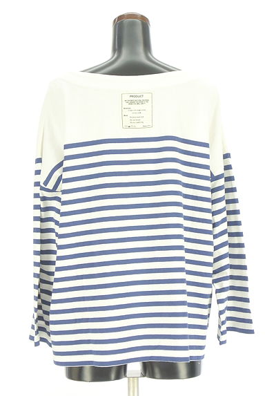 Samansa Mos2（サマンサモスモス）の古着「パネルボーダープルオーバー（カットソー・プルオーバー）」大画像２へ