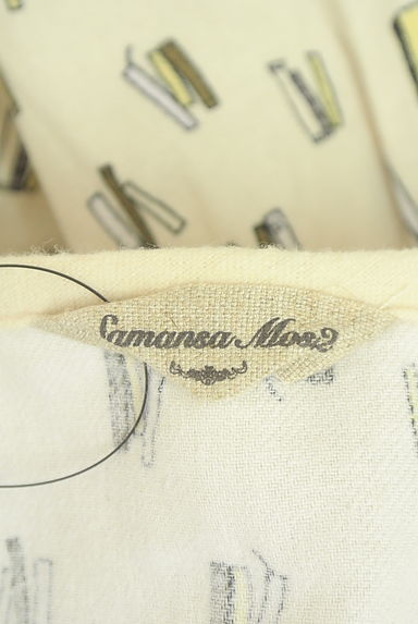 クリックで大画像表示 Samansa Mos2(サマンサモスモス)の古着「ボリューム袖プリントブラウス(ブラウス)」大画像6へ