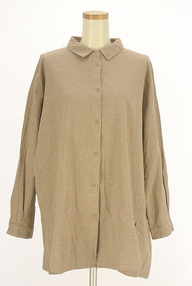 クリックで大画像表示 Samansa Mos2(サマンサモスモス)の古着「ビッグシルエットシャツ(ブラウス)」大画像1へ