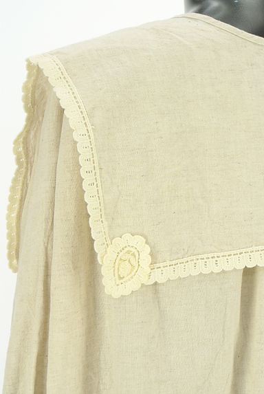 Samansa Mos2（サマンサモスモス）の古着「ゆべしコラボ付け衿ブラウス（ブラウス）」大画像４へ