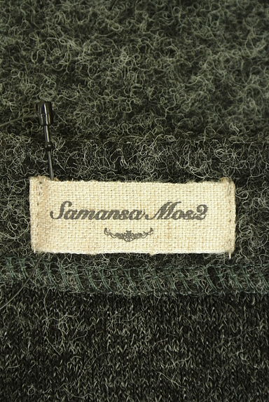 クリックで大画像表示 Samansa Mos2(サマンサモスモス)の古着「キーネックチュニックベスト(ワンピース・チュニック)」大画像6へ