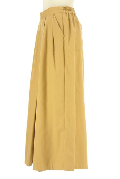 Samansa Mos2（サマンサモスモス）の古着「フロントインパーテッドプリーツワイドパンツ（パンツ）」大画像３へ