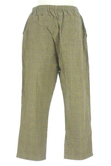 Samansa Mos2（サマンサモスモス）の古着「チェック柄アンクル丈テーパードパンツ（パンツ）」大画像２へ