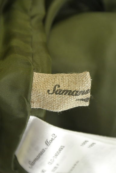 Samansa Mos2（サマンサモスモス）の古着「コットンバレルパンツ（パンツ）」大画像６へ