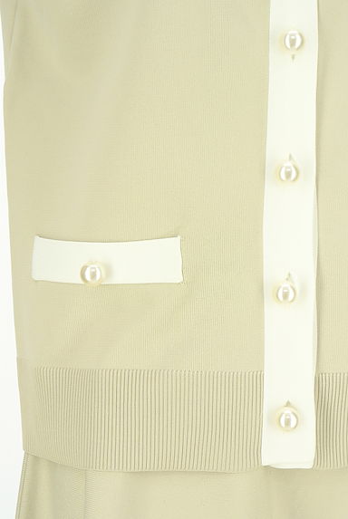 JUSGLITTY（ジャスグリッティー）の古着「ニットベスト+ロングフレアスカート（セットアップ（ジャケット＋スカート））」大画像４へ