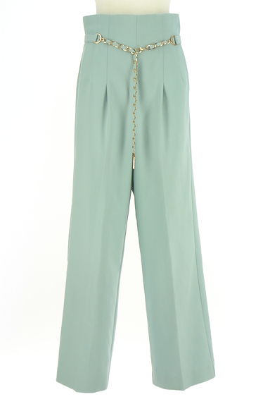 Mystrada（マイストラーダ）の古着「チェーンベルト付きハイウエストワイドパンツ（パンツ）」大画像１へ
