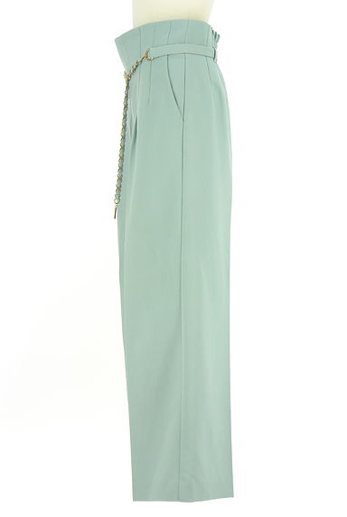 Mystrada（マイストラーダ）の古着「チェーンベルト付きハイウエストワイドパンツ（パンツ）」大画像３へ