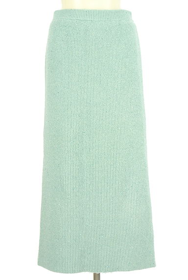 クリックで大画像表示 JUSGLITTY(ジャスグリッティー)の古着「ハイネックラメニット+ロングスカート(セットアップ(ジャケット+スカート))」大画像4へ