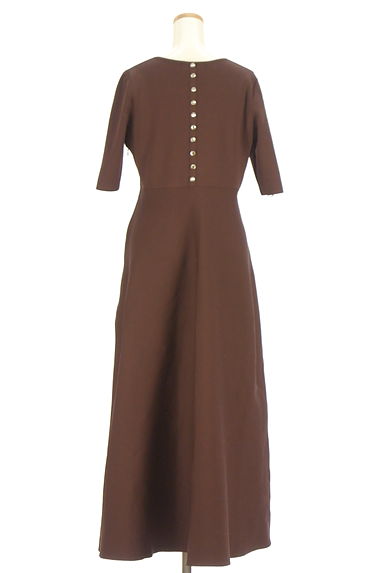 クリックで大画像表示 CADUNE(カデュネ)の古着「ハイウエストニットロングワンピース(ワンピース・チュニック)」大画像2へ