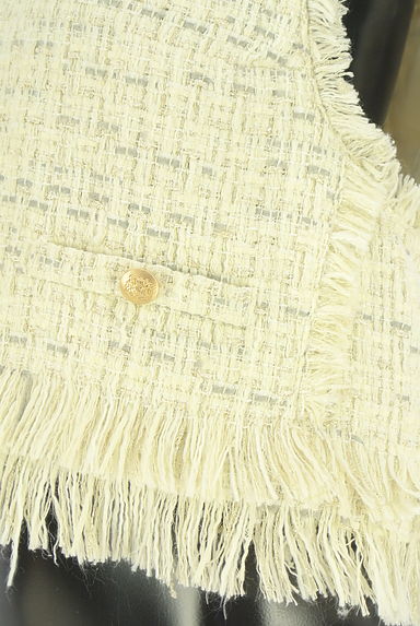 Arpege story Original（アルページュストーリーオリジナル）の古着「フリンジツイードベスト（ベスト・ジレ）」大画像４へ