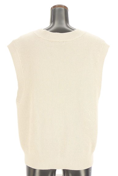 Apuweiser riche（アプワイザーリッシェ）の古着「ワイドニットベスト（ベスト・ジレ）」大画像２へ