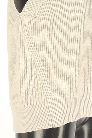 Apuweiser riche（アプワイザーリッシェ）の古着「ワイドニットベスト（ベスト・ジレ）」大画像４へ