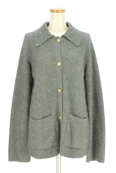 Apuweiser riche（アプワイザーリッシェ）の古着「ミドル丈ニットカーディガン（カーディガン・ボレロ）」大画像１へ