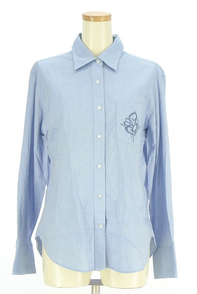 Arpege story Original（アルページュストーリーオリジナル）の古着「刺しゅう入りシャツ（カジュアルシャツ）」大画像１へ