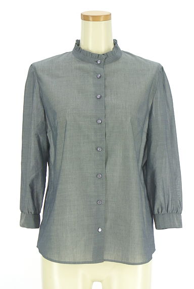 KEITH（キース）の古着「フリルバンドカラーブラウス（ブラウス）」大画像１へ