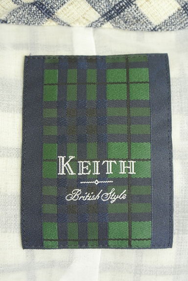 クリックで大画像表示 KEITH(キース)の古着「チェック柄ノーカラージャケット。(ブルゾン・スタジャン)」大画像6へ