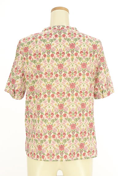 KEITH（キース）の古着「花柄バンドカラーブラウス（ブラウス）」大画像２へ