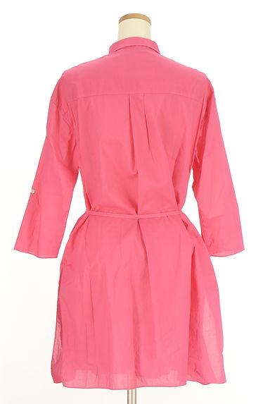 KEITH（キース）の古着「ベルト付きチュニックシャツ（ワンピース・チュニック）」大画像２へ