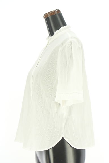 KEITH（キース）の古着「半そでシアーブラウス（ブラウス）」大画像３へ