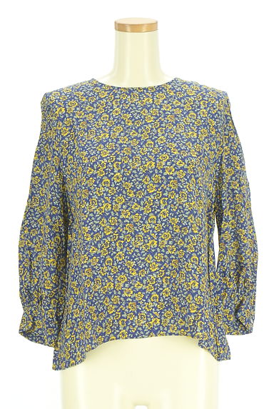 クリックで大画像表示 KEITH(キース)の古着「8分袖花柄ブラウス(カットソー・プルオーバー)」大画像1へ