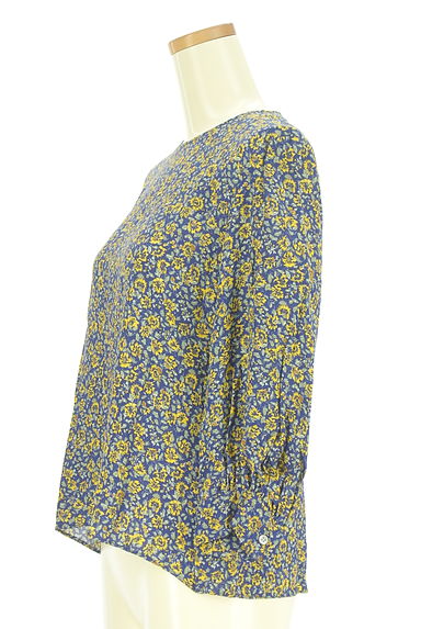 クリックで大画像表示 KEITH(キース)の古着「8分袖花柄ブラウス(カットソー・プルオーバー)」大画像3へ