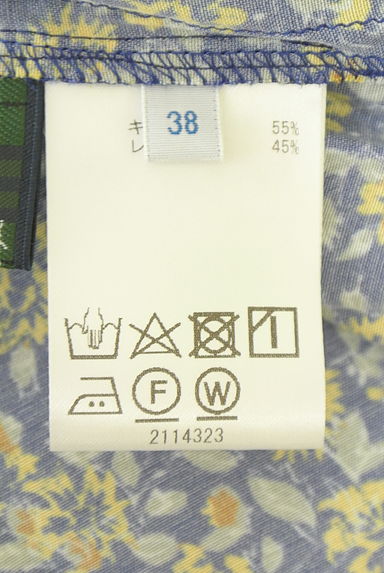 クリックで大画像表示 KEITH(キース)の古着「8分袖花柄ブラウス(カットソー・プルオーバー)」大画像5へ