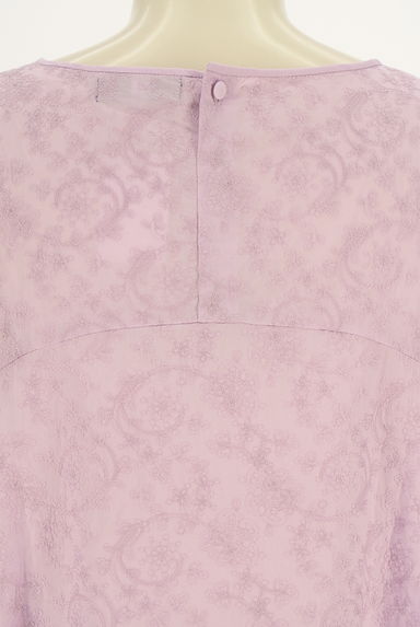 KEITH（キース）の古着「刺しゅうフレアブラウス（カットソー・プルオーバー）」大画像４へ