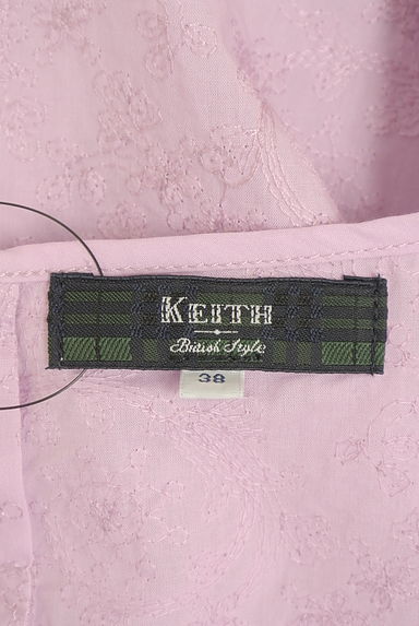 KEITH（キース）の古着「刺しゅうフレアブラウス（カットソー・プルオーバー）」大画像６へ