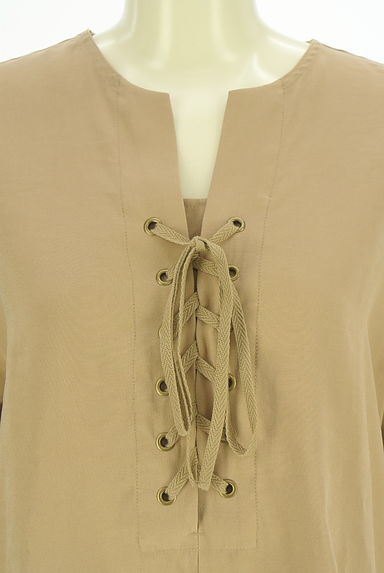 JOHNBULL（ジョンブル）の古着「フロントレースアップカットソー（カットソー・プルオーバー）」大画像４へ