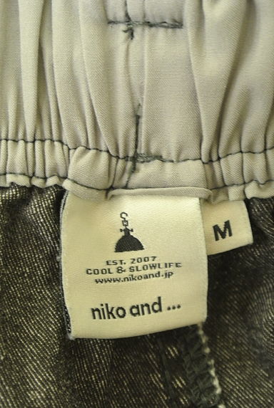 クリックで大画像表示 niko and...(ニコ アンド)の古着「テーパードグレーデニムパンツ(デニムパンツ)」大画像6へ