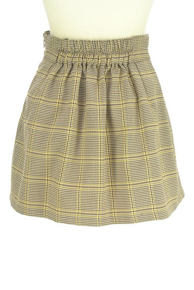 one after another NICE CLAUP（ワンアフターアナザーナイスクラップ）の古着「チェック柄ラップスカート（ミニスカート）」大画像２へ