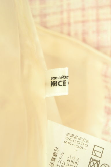 one after another NICE CLAUP（ワンアフターアナザーナイスクラップ）の古着「チェック柄ツイードスカート（ミニスカート）」大画像６へ