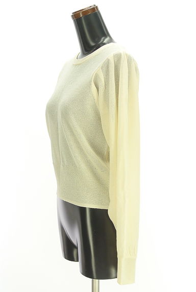 one after another NICE CLAUP（ワンアフターアナザーナイスクラップ）の古着「ボリューム袖ラメシアーニット（ニット）」大画像３へ